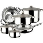 Bater&iacute;a De Cocina Magefesa 01Bxvesta10 Vesta 10 Piezas Acero Inox / Inducci&oacute;n End
