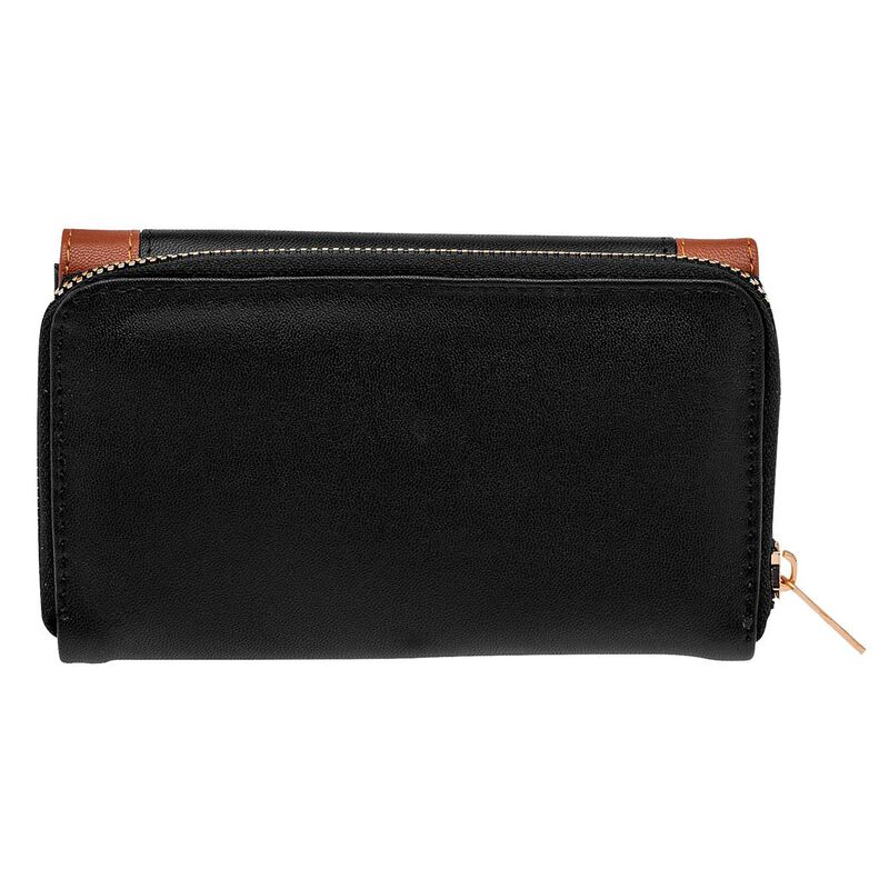 Moramora Cartera para mujer negro caf&eacute; image number null