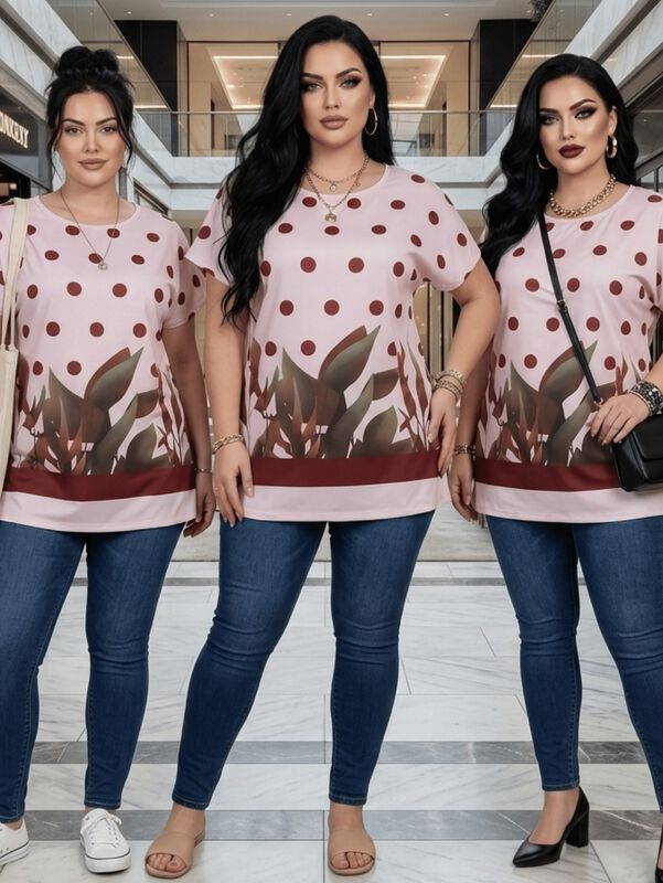 Blusa Casual Bluson Malabis Bl-1041 Rosa image number null