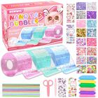 Kit De Burbujas Nano Tape Para Ni&ntilde;os, Squishy Maker Con Lentejuelas Y Bolas