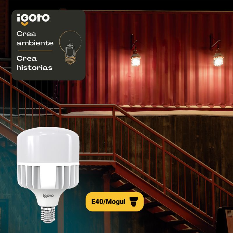 Foco LED de alta potencia T140 E40 70W 6500K° (... image number null