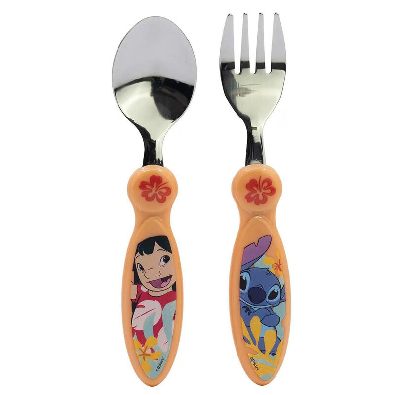 Juego De Vajilla Infantil Disney Stitch 5pz image number null