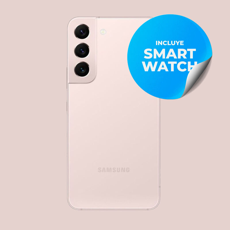 Galaxy S22 Reacondicionado 128Gb Rosa + Reloj G... image number null