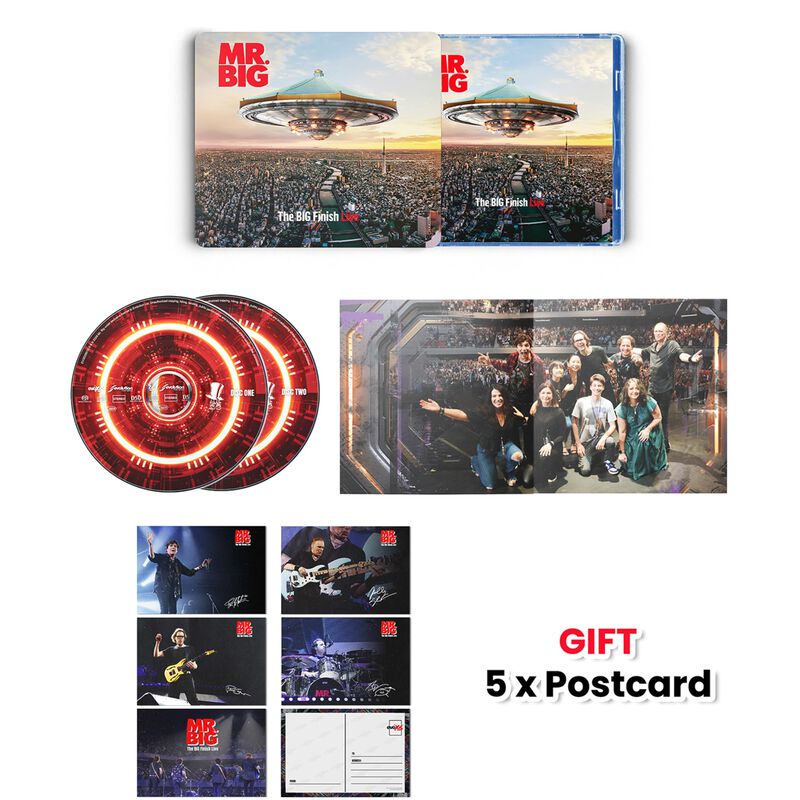 &Aacute;lbum CD Sacd Big Finish Live + 5 Postales image number null