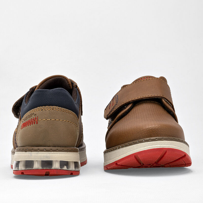 Negro Total Zapato casual para ni&ntilde;o camel marin... image number null