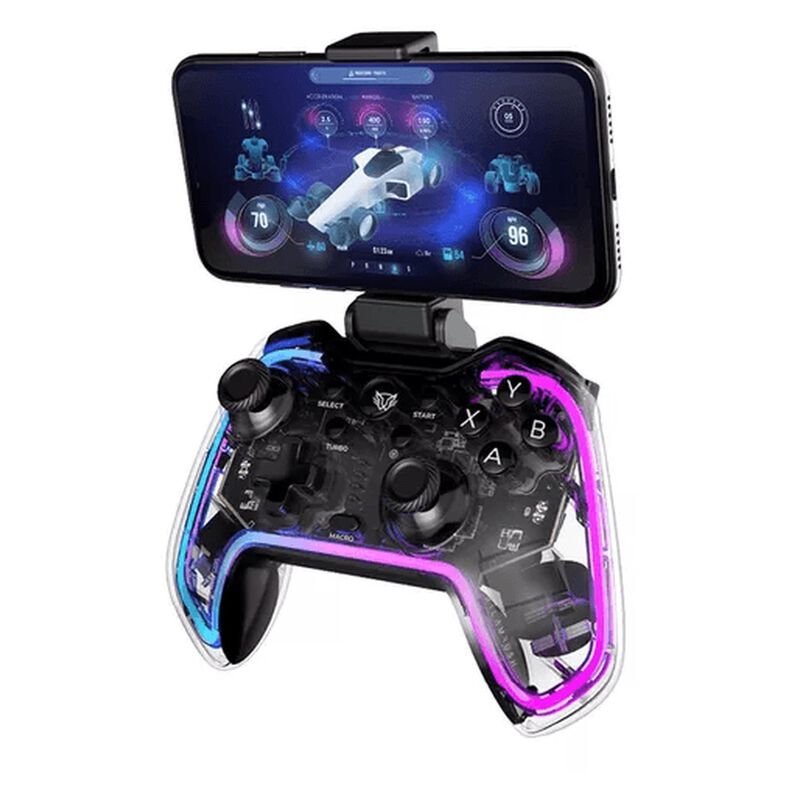 Control Inal&aacute;mbrico Balam Rush Gamer Glow G595 ... image number null