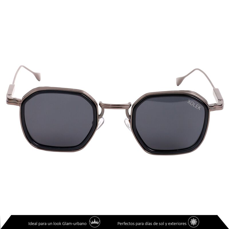 Lentes De Sol Xolek 145 Moda Geom&eacute;trico Uv Pola... image number null