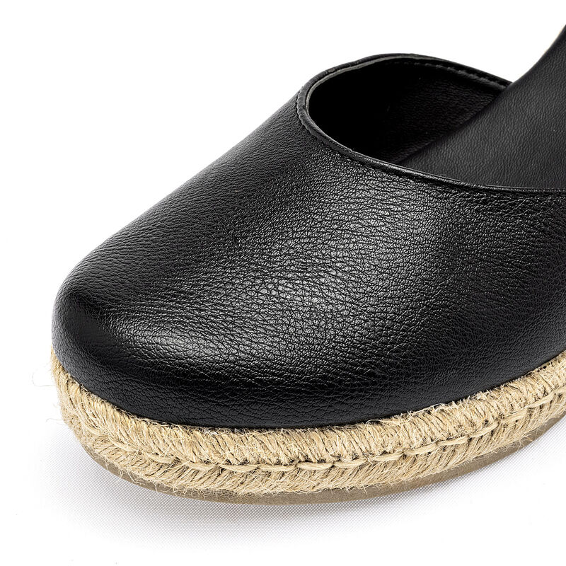 Topflex sandalia cu&ntilde;a para mujer negro cod 1409... image number null