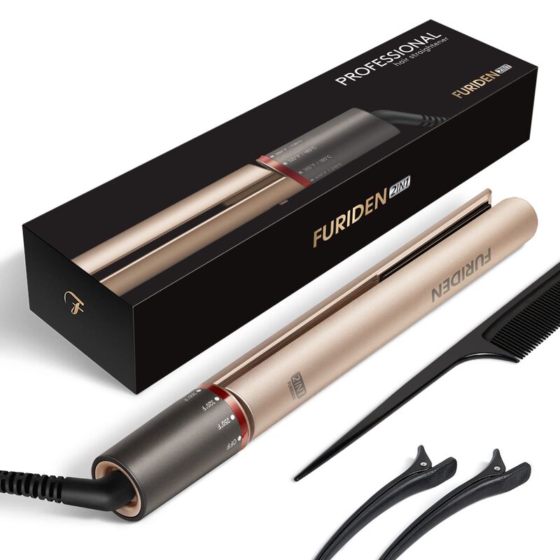 Plancha De Pelo Furiden Professional Salon Qual... image number null