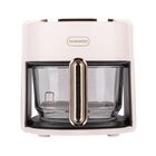 Freidora Aire 4.5 L Cesta Vidrio 8 Programas Blanca Daewoo