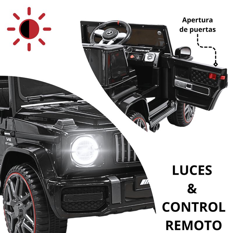 Camioneta Montable El&eacute;ctrica AMG Mercedes Benz ... image number null