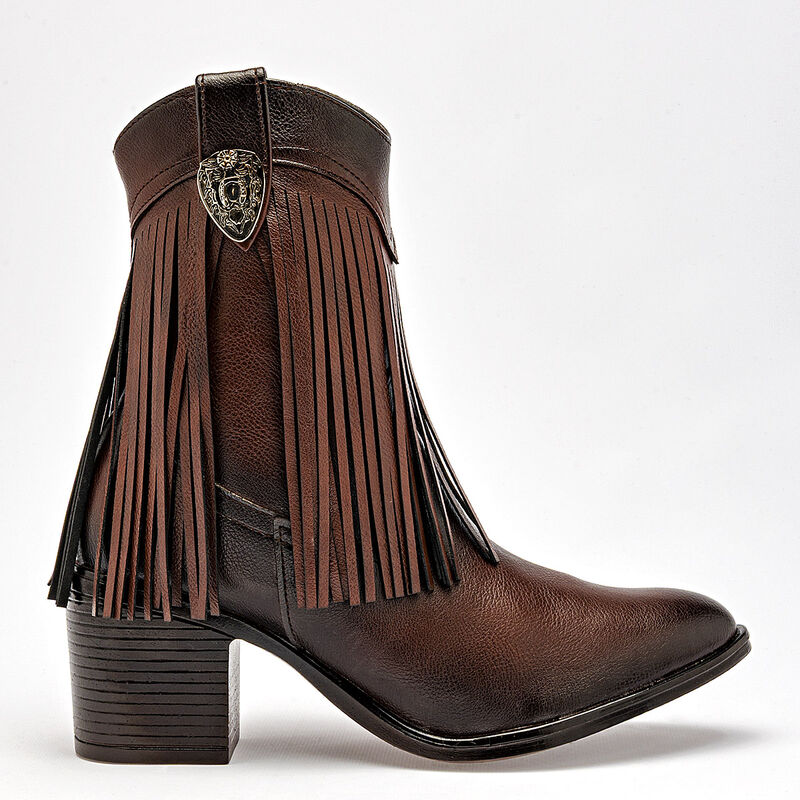 Mimar bot&iacute;n tac&oacute;n para mujer  caf&eacute; cod 140615-E image number null