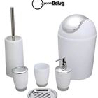 Juego de accesorios para baño Casa BIU de acero inoxidable 7 piezas