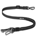Joytale Correa De Seguridad 3 En 1 Con Bungee Para Perro En Coche, Mediano Y Grande, Negro