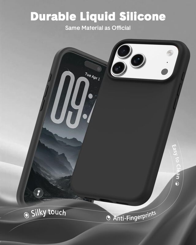 Funda Tdlerhb Iphone 17 Pro Max 3 En 1 Negra image number null