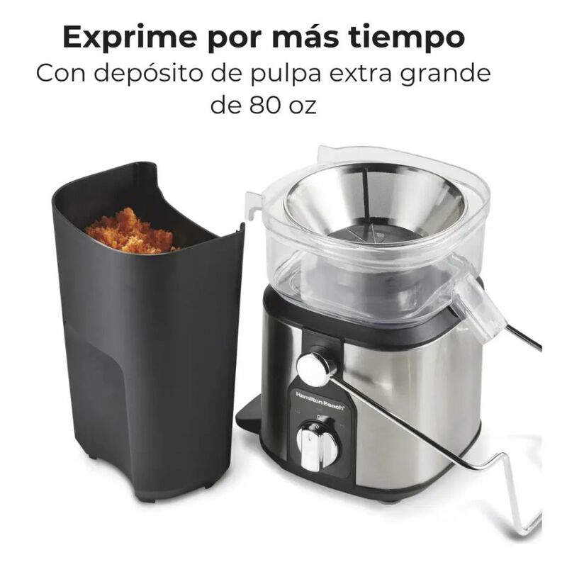 Extractor De Jugos De Frutas Y Verduras Hamilto... image number null