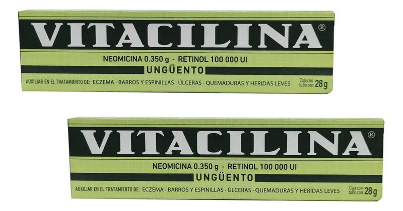 Vitacilina Ung&uuml;ento Pack 2 Tubos C/28gr C/u image number null