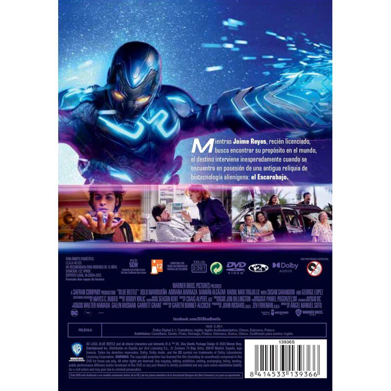 Blue Beetle (dvd) [dvd] image number null