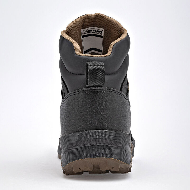 Ram Zapato industrial para hombre negro, casco ... image number null