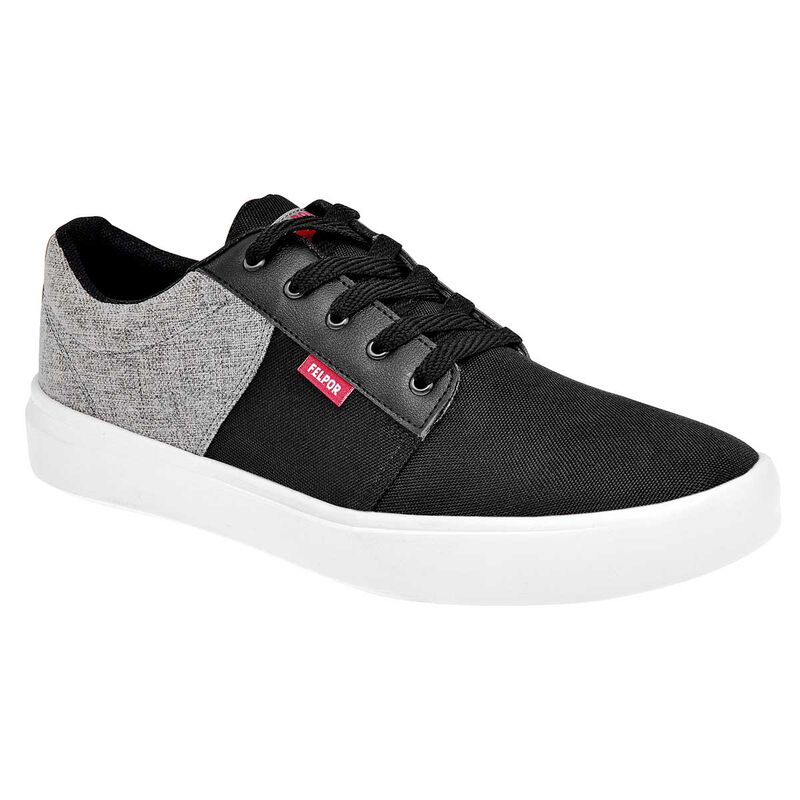 Felpor Tenis urbano para hombre negro gris image number null