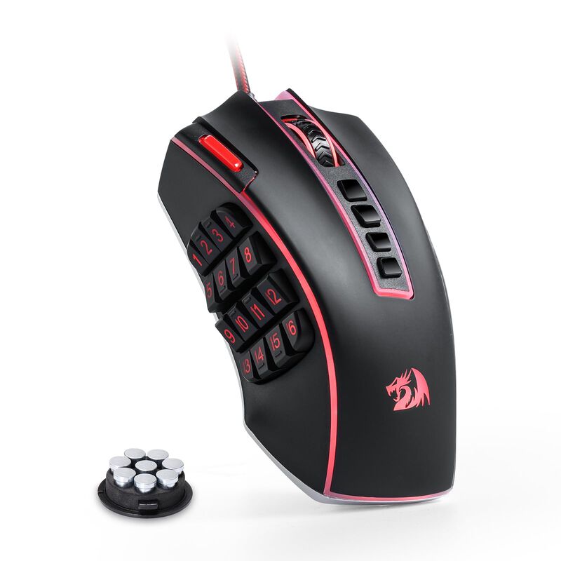 Rat&oacute;n Para Juegos Redragon M990 32000 Dpi Con C... image number null
