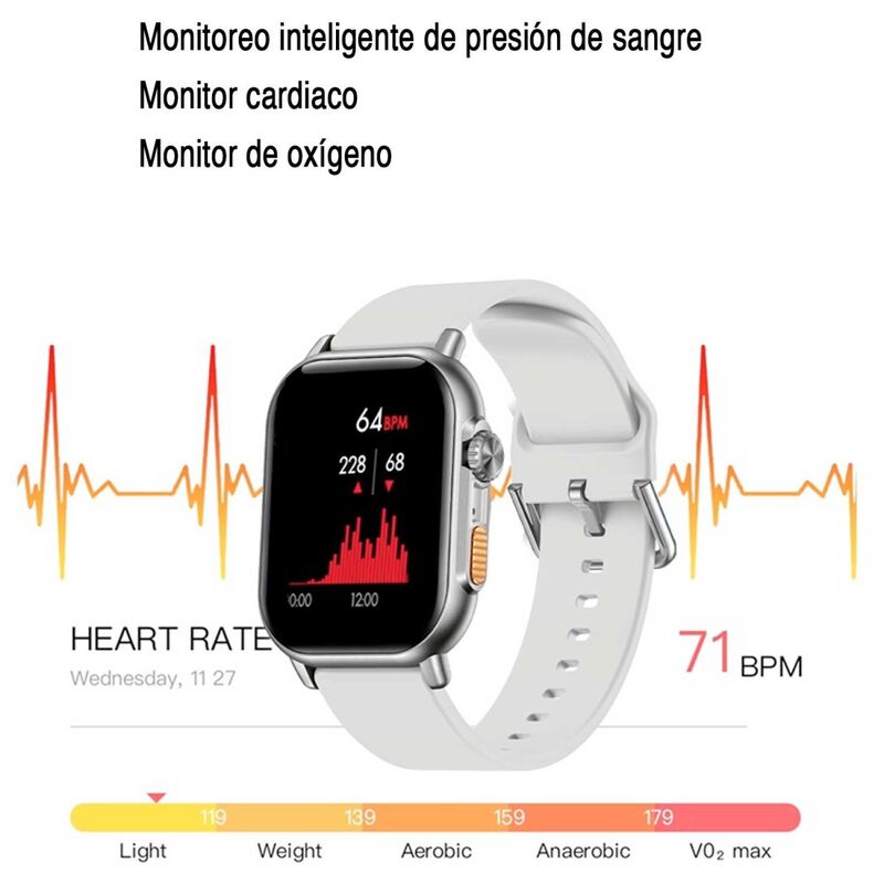 Reloj Inteligente Mybat Smartwatch Activate 4.0... image number null