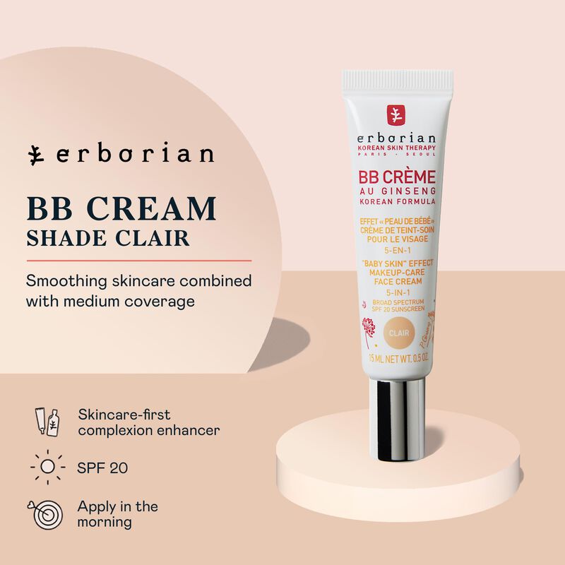 Crema Bb Erborian Con Ginseng Spf 20 Fair (clai... image number null