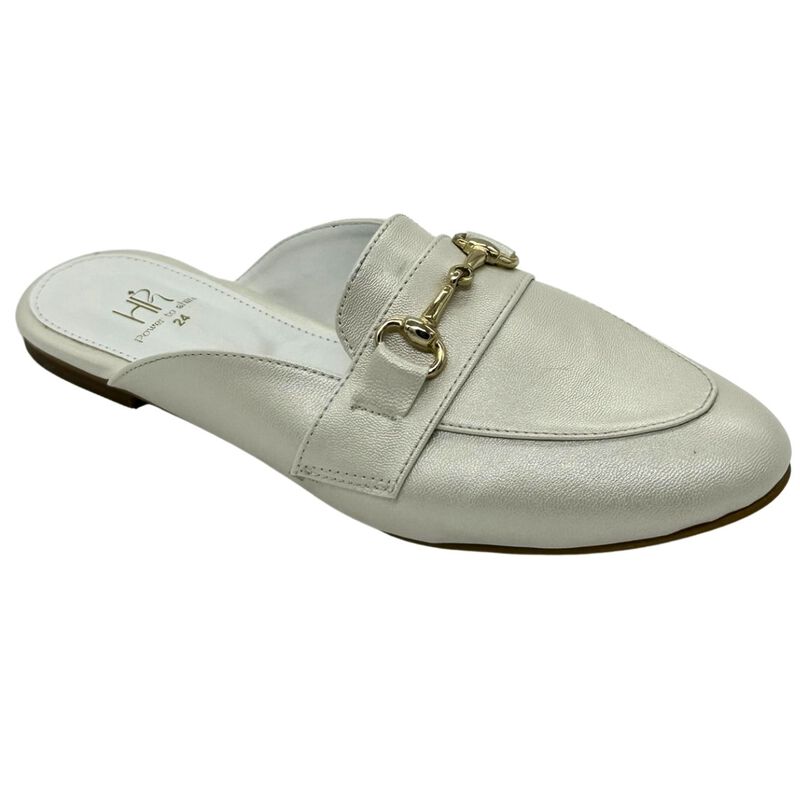 Mules Milan para mujer color perla marca HR TAL... image number null