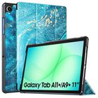 Funda Para Tablet Timovo Galaxy Tab A11+/a9+ De 11" Con Acabado Dorado