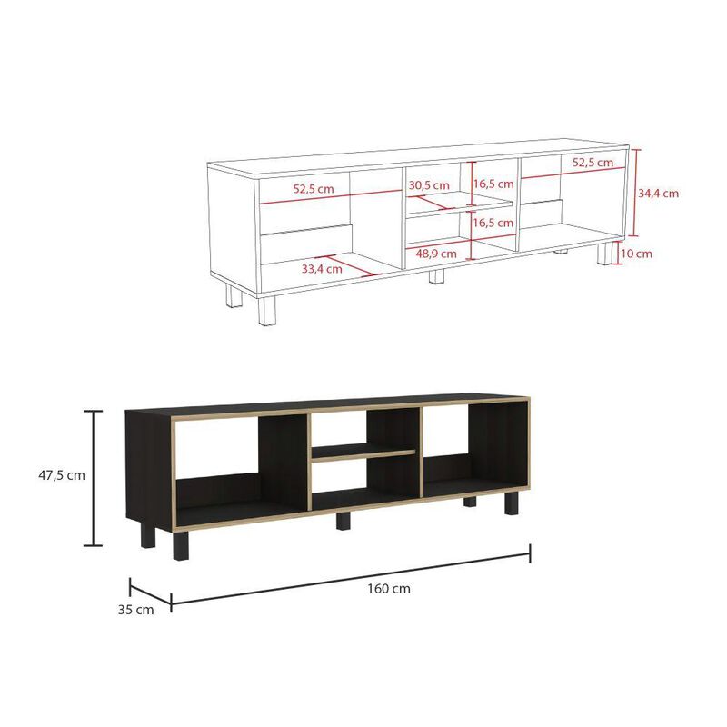 Mesa Para Tv Tunez, Capacidad Para TV Hasta 70"... image number null