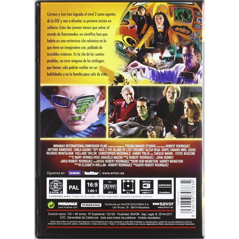 Spy Kids 2: La Isla De Los Sue&ntilde;os Perdidos [dvd... image number null