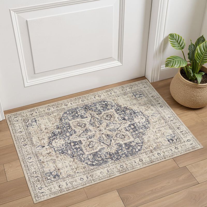 Alfombra Tortania 64 cm &times; 91 cm Lavable Vintage... image number null