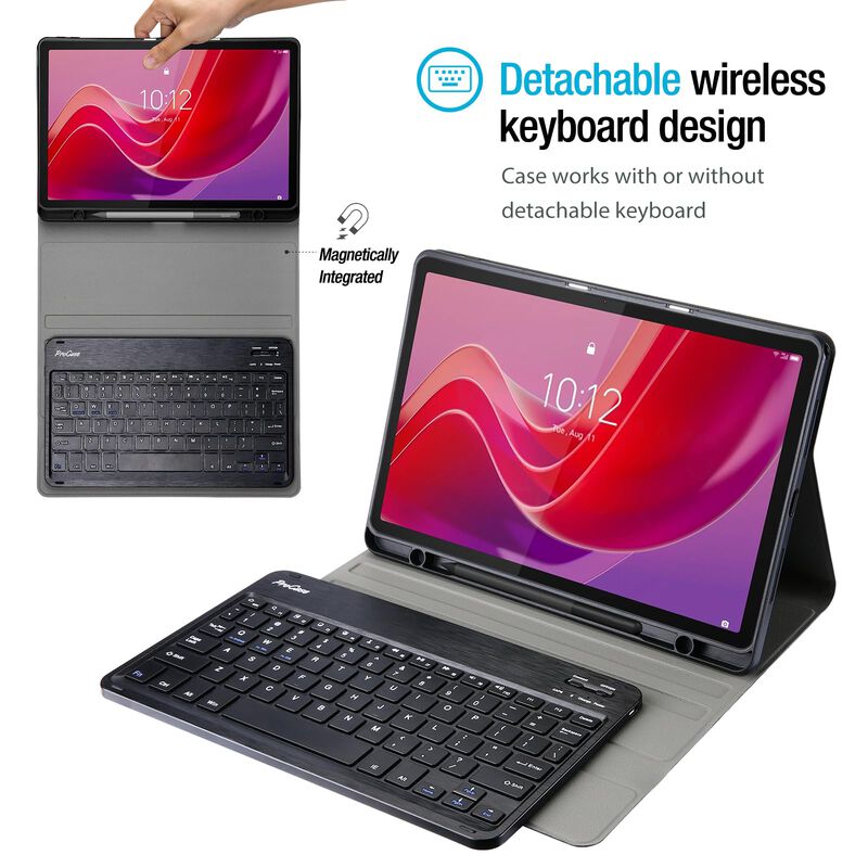 Funda De Teclado Procase Para Lenovo Tab M11/k1... image number null