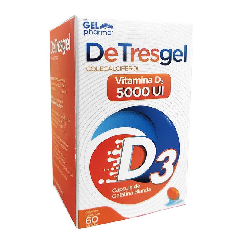Detresgel 5000iu 60 C&aacute;psula(s) image number null