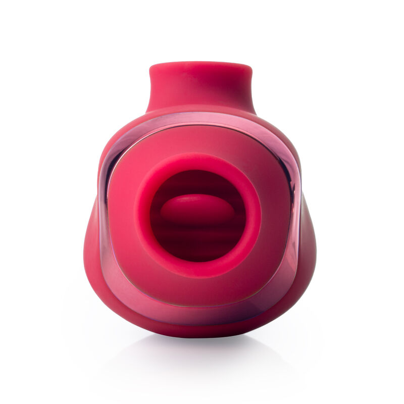VIBRADOR DE SUCCI&Oacute;N ROSA SNIFFER TONGUE image number null