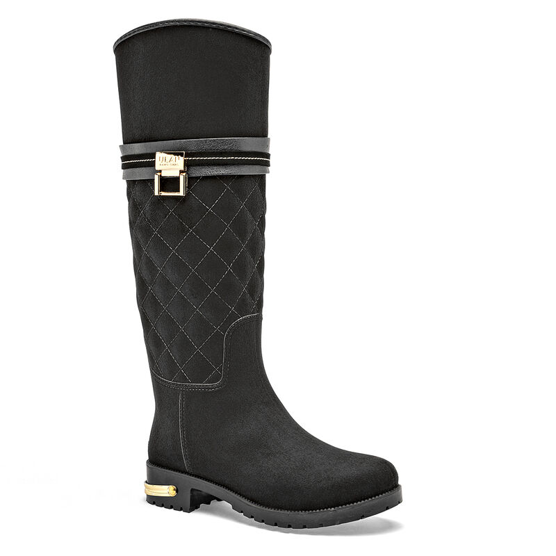 Top Moda Botas de lluvia para mujer. Negro, imp... image number null