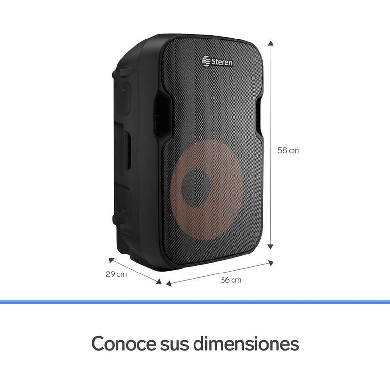 Bafle Profesional Bluetooth De 15, 3 000 Wpmpo ... image number null