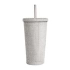 Vaso T&eacute;rmico Paris Hilton 510 ml Plateado Con Strass