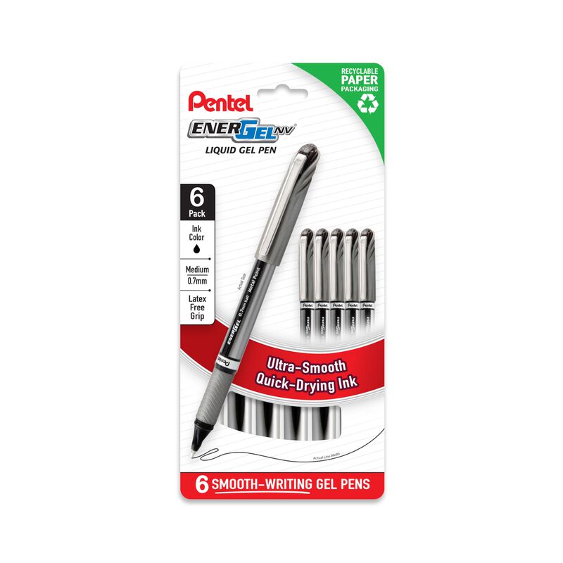 Bol&iacute;grafo Pentel Energel Nv 0.7mm L&iacute;nea Media T... image number null