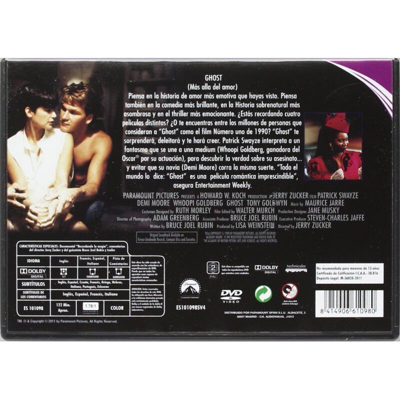 Ghost (edici&oacute;n Horizontal) [dvd] image number null