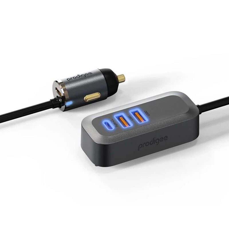 Cargador Auto Plug In PRODIGEEE 4en1 100W USB-C... image number null