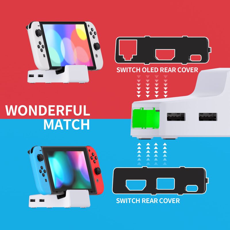 Carcasa AiryDocky para Dock de Switch Extremera... image number null