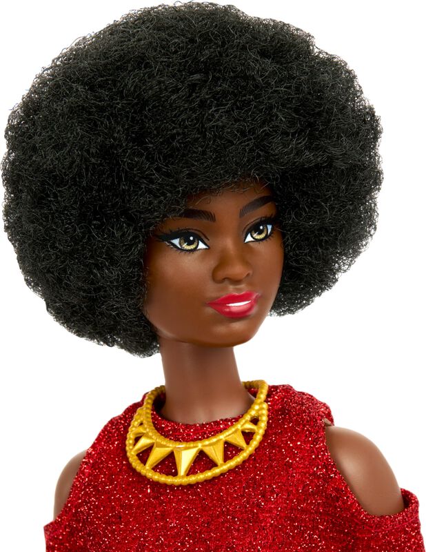 Mu&ntilde;eca De Moda Barbie Fashionistas #221 65&ordm; Ani... image number null