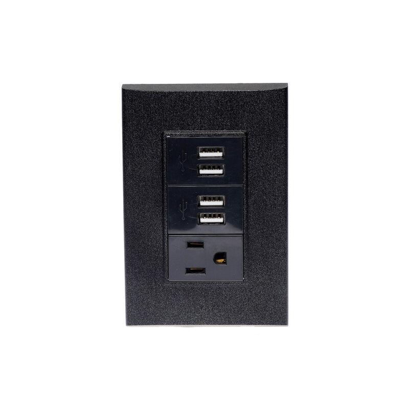 Placa con 4 conectores USB y 1 Contacto color G... image number null