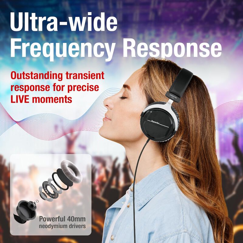 Auriculares Superlux Hd 660pro, 32 Ohmios, Grab... image number null