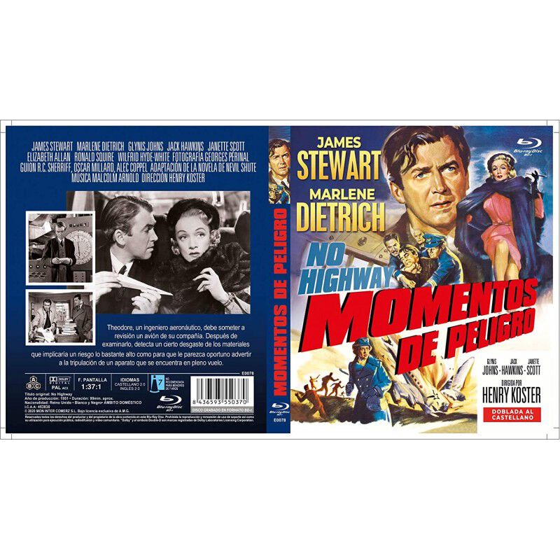 Momentos De Peligro [blu-ray R] (1951) Sin Auto... image number null