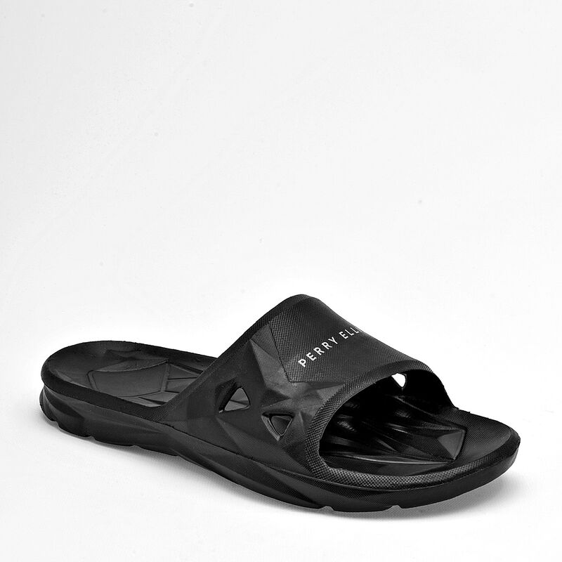 Perry Ellis sandalia para hombre negro cod 1413... image number null