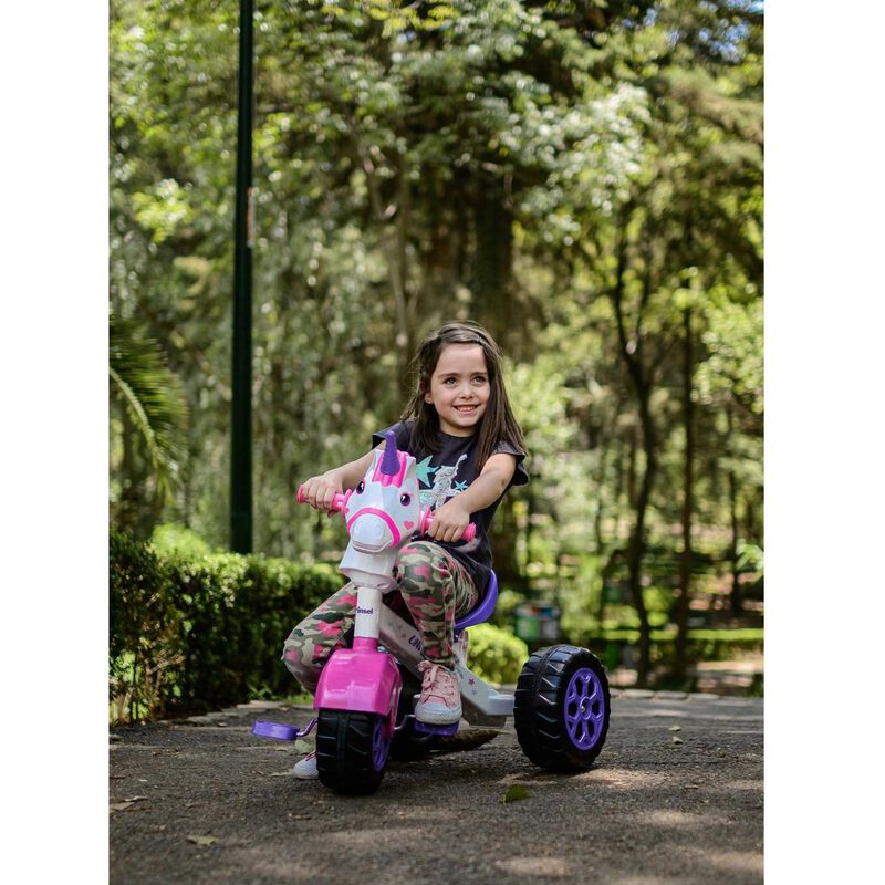 Triciclo Infantil Prinsel Unicornio Luz Sonido ... image number null