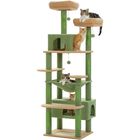 &Aacute;rbol Para Gatos Pawz Road 183 cm Con Hamaca Y Casa