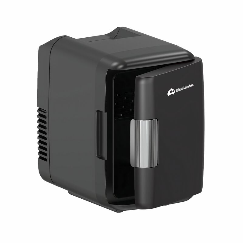 Mini Refrigerador Frigobar Negro Multifuncional... image number null